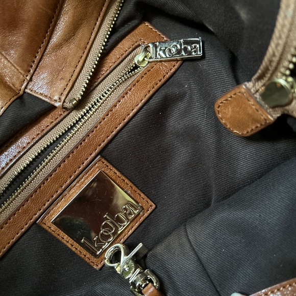 Kooba Tan 100 percent leather large shoulder bag - Picture 3 of 13
